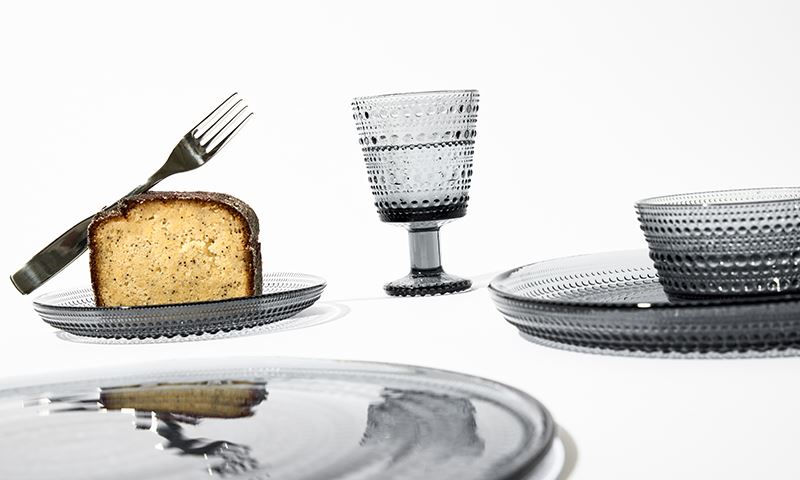 Piatto Piccolo Iittala Kastehelmi 15,5 Cm – Vetro Trasparente Con Gocce Di Rugiada – Design Oiva Toikka
