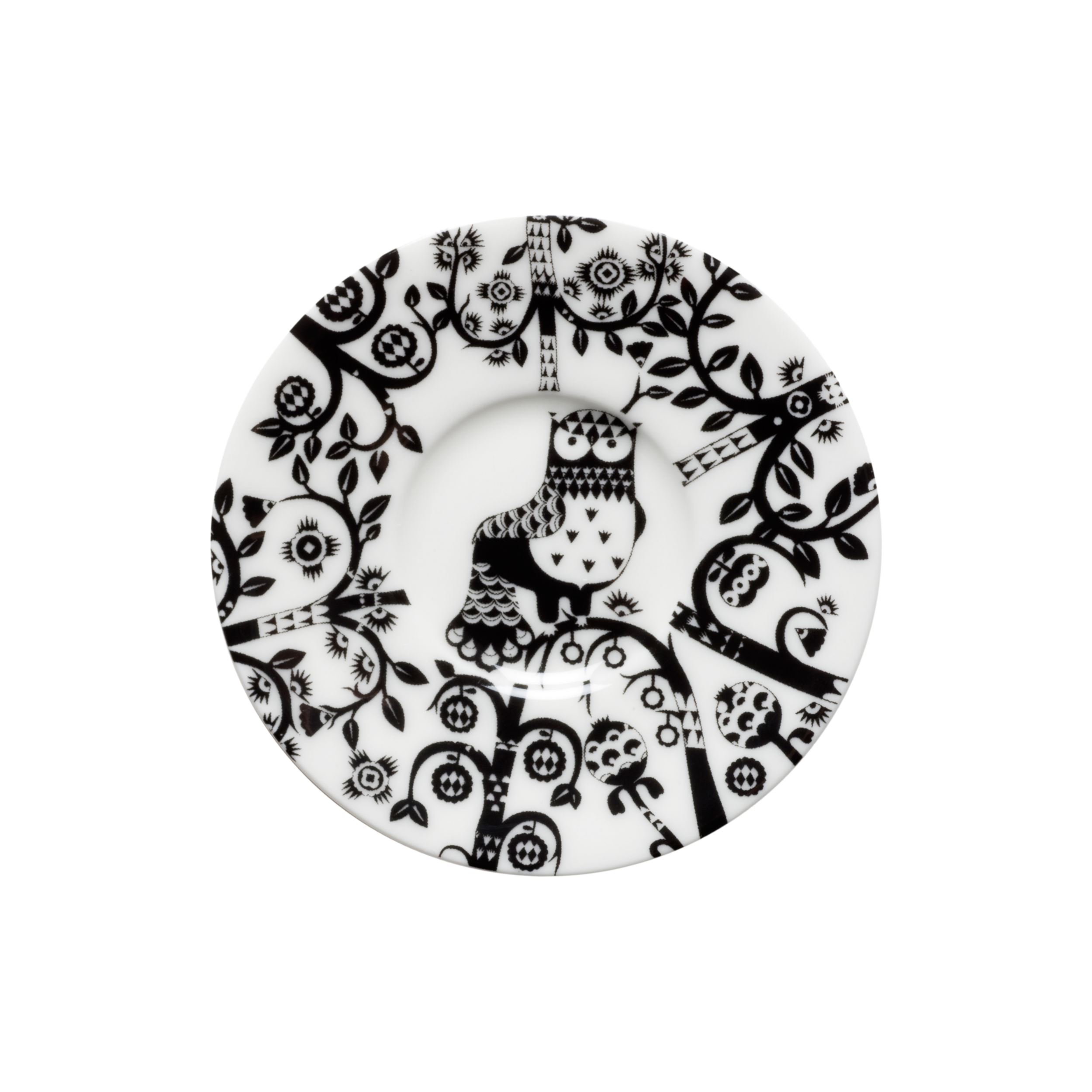 Taika Untertasse 11cm schwarz