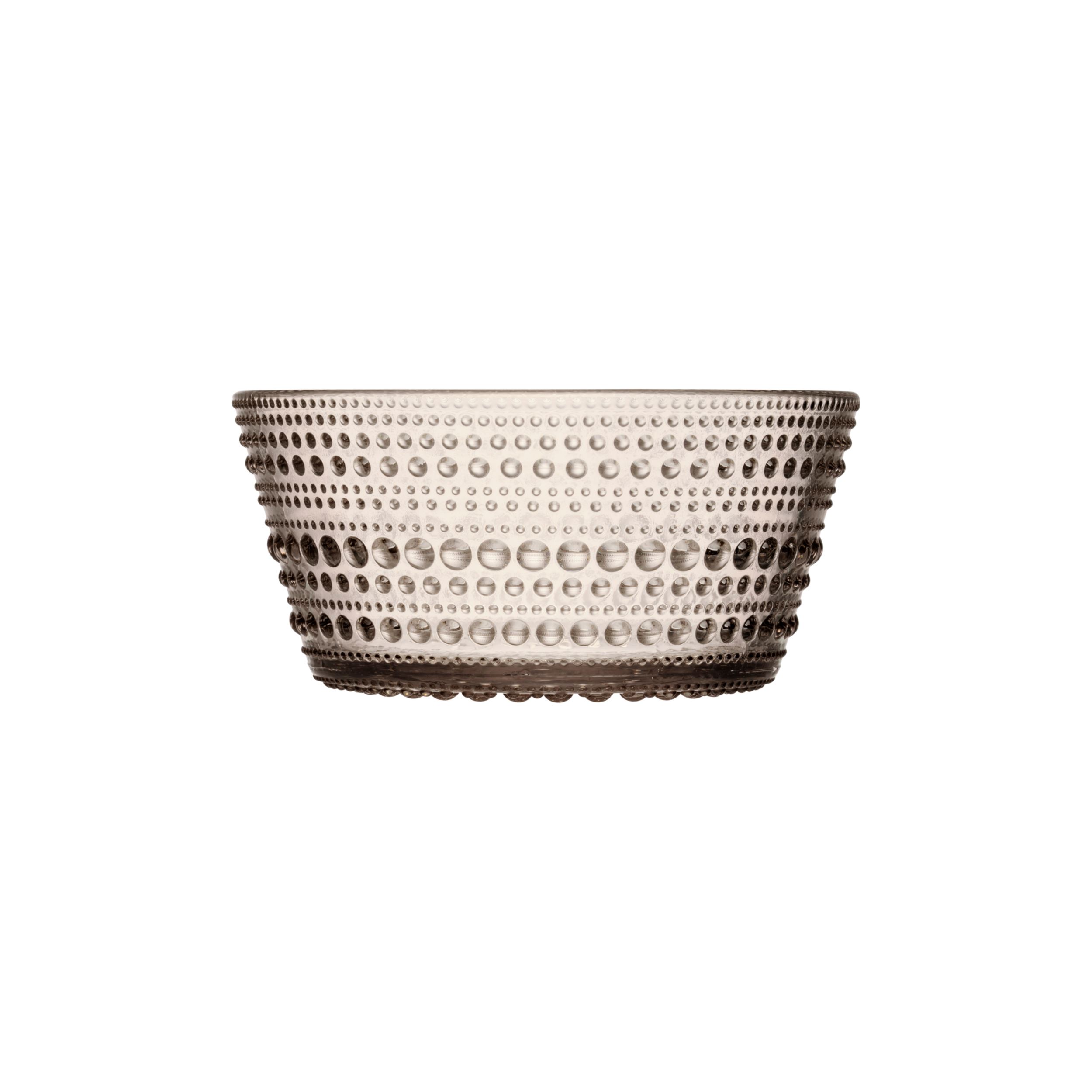 Piatto Piccolo Iittala Kastehelmi 15,5 Cm – Vetro Trasparente Con Gocce Di Rugiada – Design Oiva Toikka