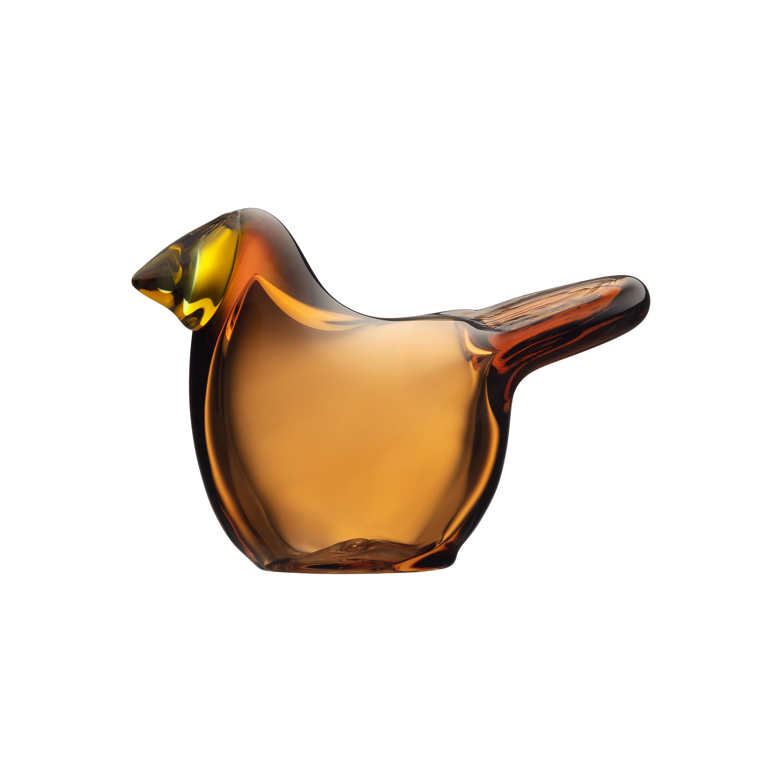 Birds by Toikka Flycatcher 95x60mm copper-lemon | Iittala