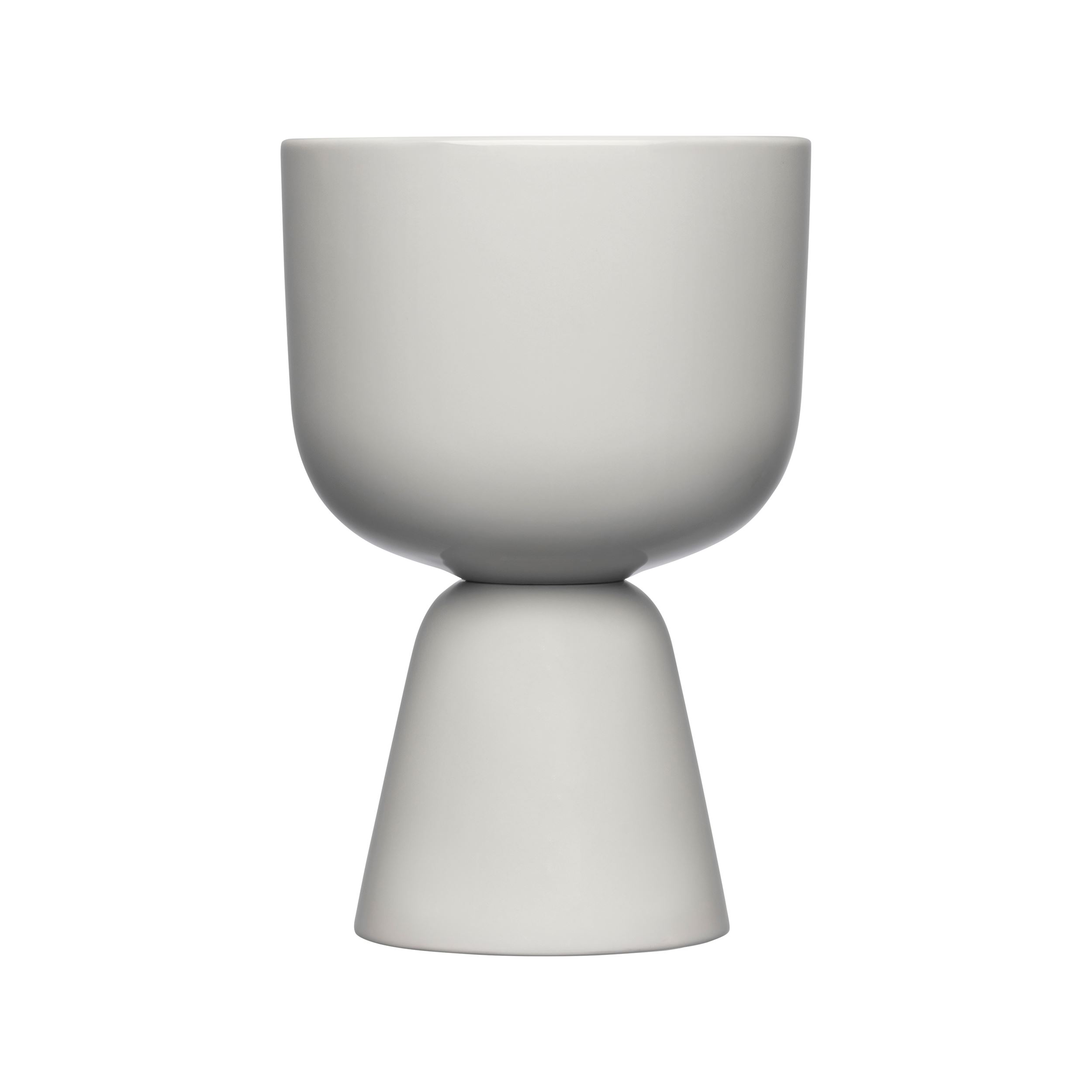 Nappula plant pot 190x125mm white | Iittala