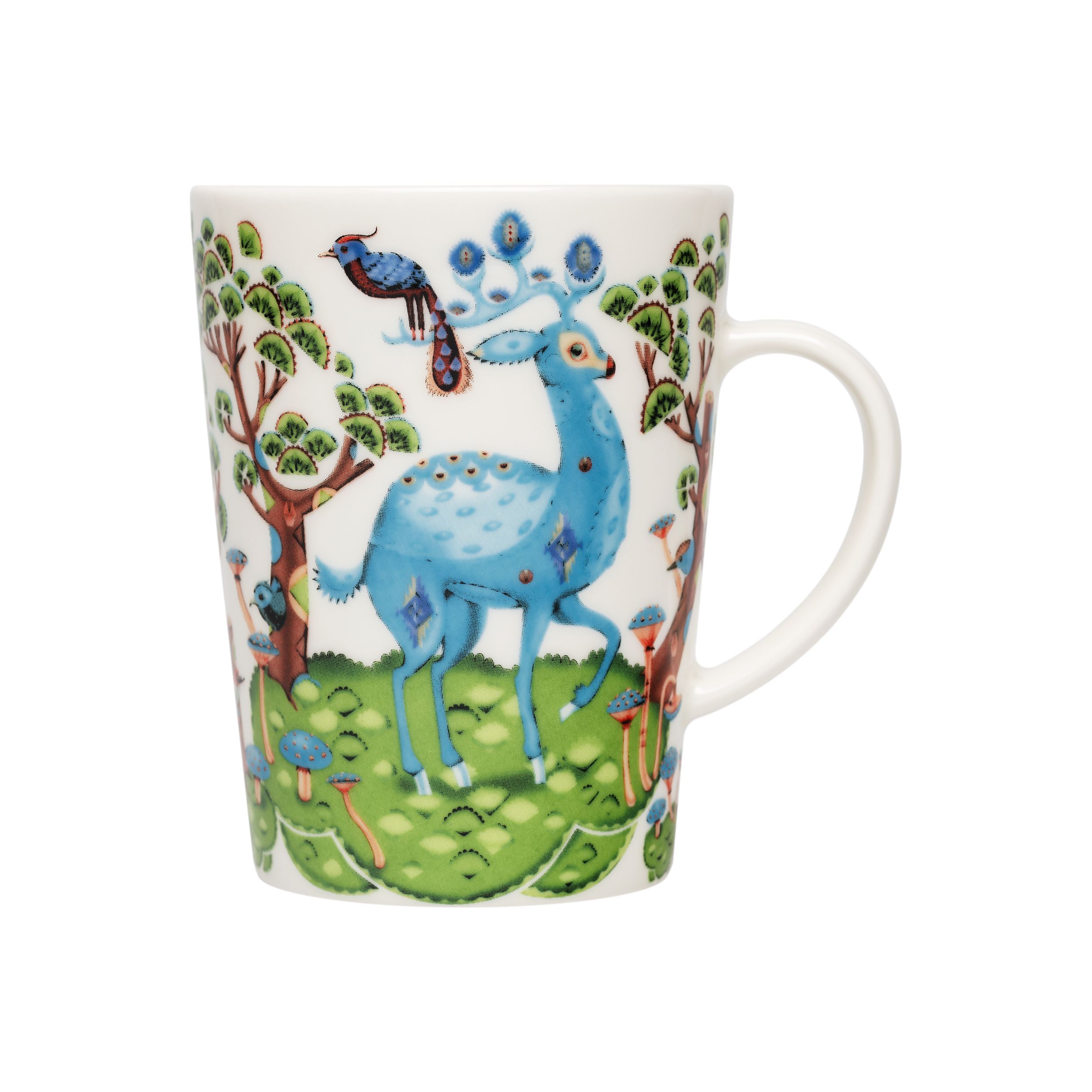 Mug 0,4 L spring green–sky blue
